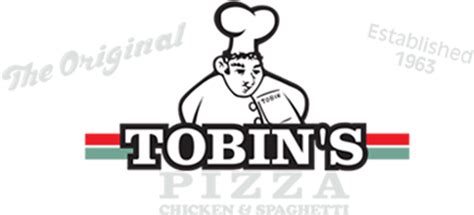 Tobins pizza - Tobin's Pizza is a well established pizza place that has been in three Main street locations since it's inception over 40 years ago. Thin crust is the most popular choice here, but the Mama's deep dish is excellent as well. Tobin's also serves up the Pizza recipes from michaeleo's Pizza, which was once a stiff competitor. 